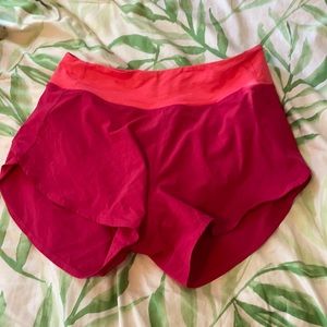 Outdoor voices Hudson ruby mid rise 4” shorts NWOT